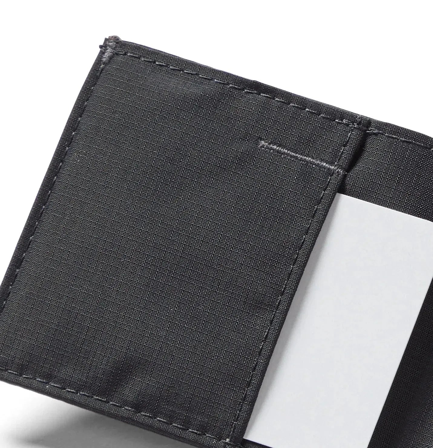 Allett Sport Wallet RFID Nylon Front Pocket Wallet jet-black