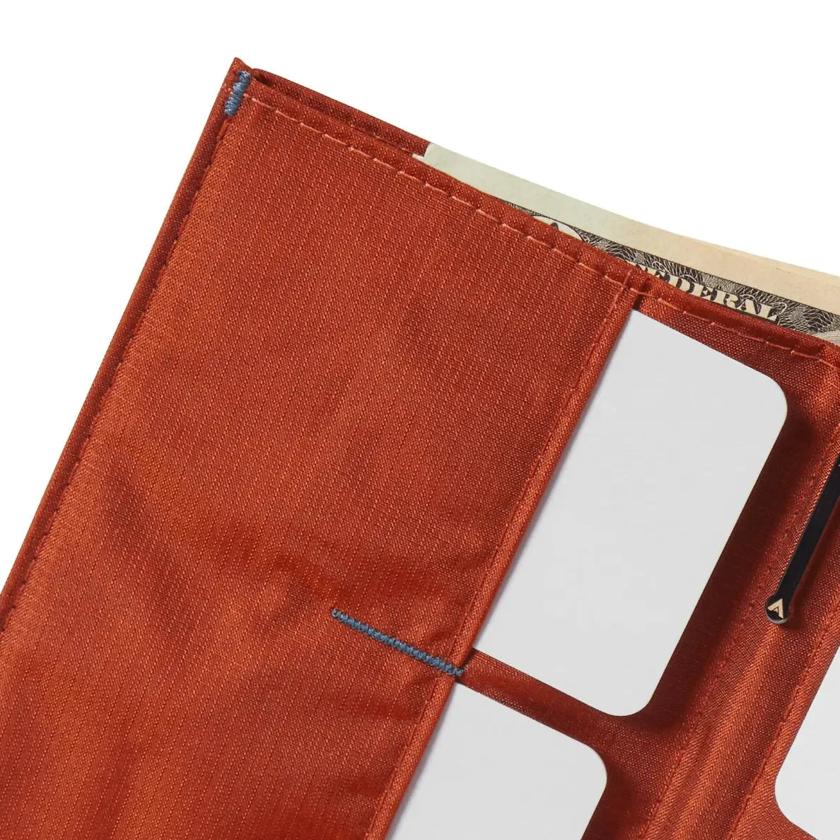 Envelope wallet by Allett for ladies purse potters-clay