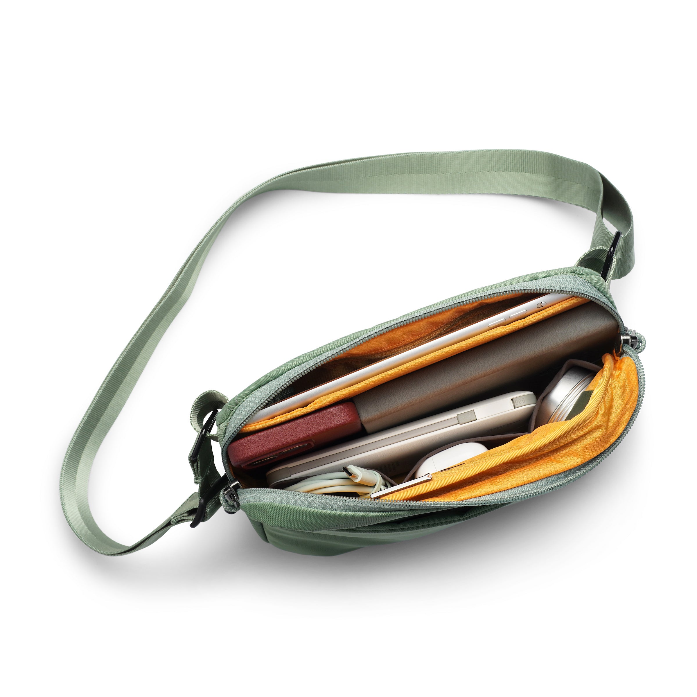 Allett Daily Crossbody Bag sage-green