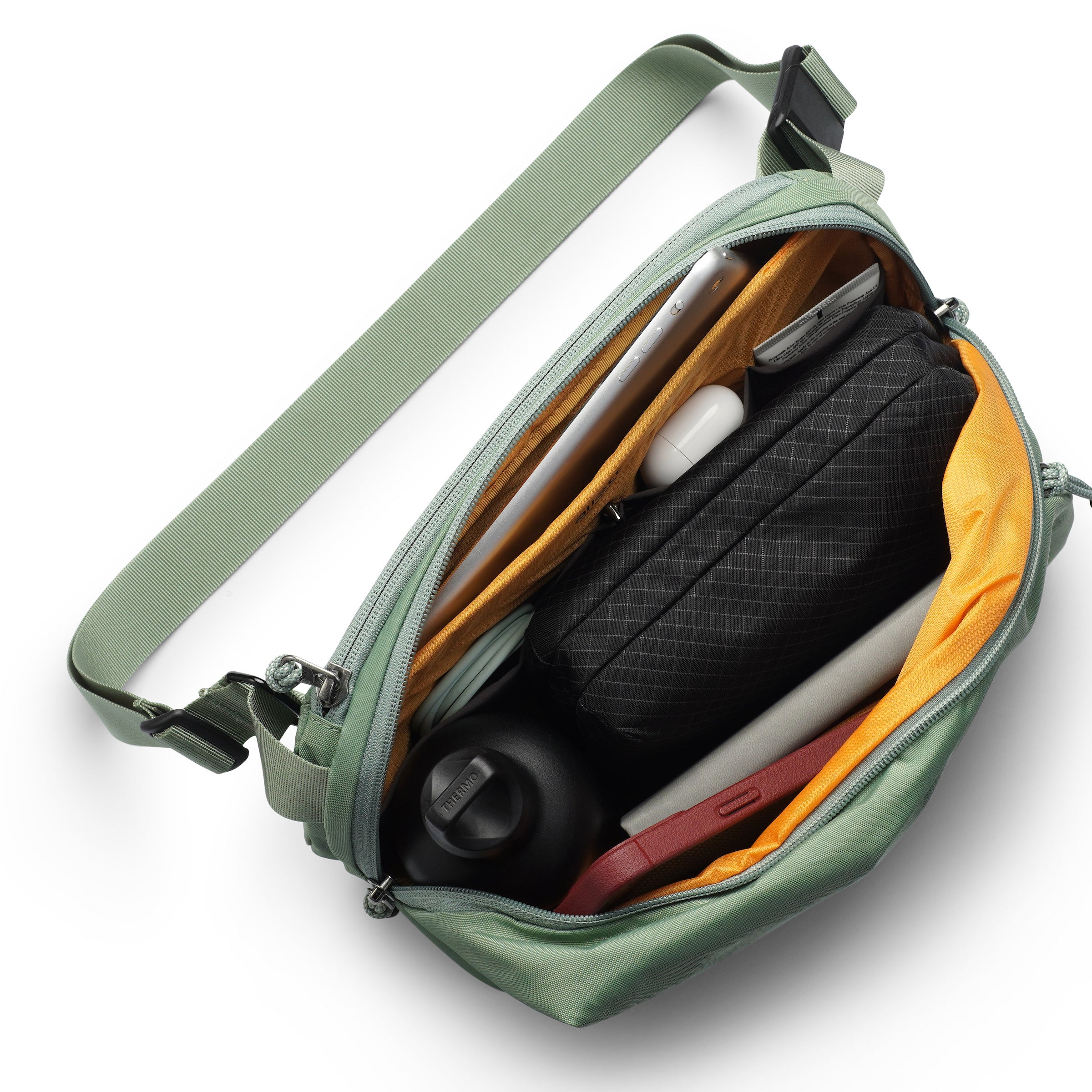 Allett Daily Sling Bag sage-green