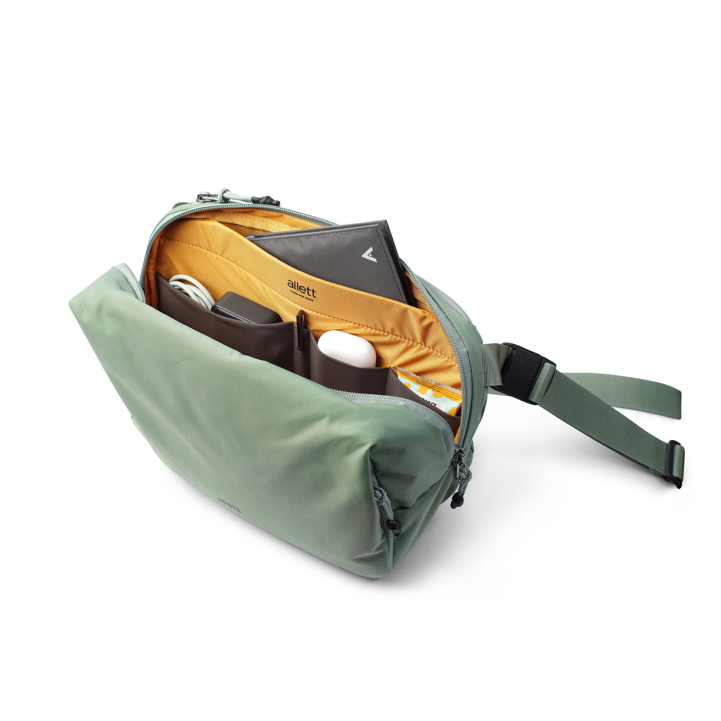 Allett Daily Sling Bag sage-green