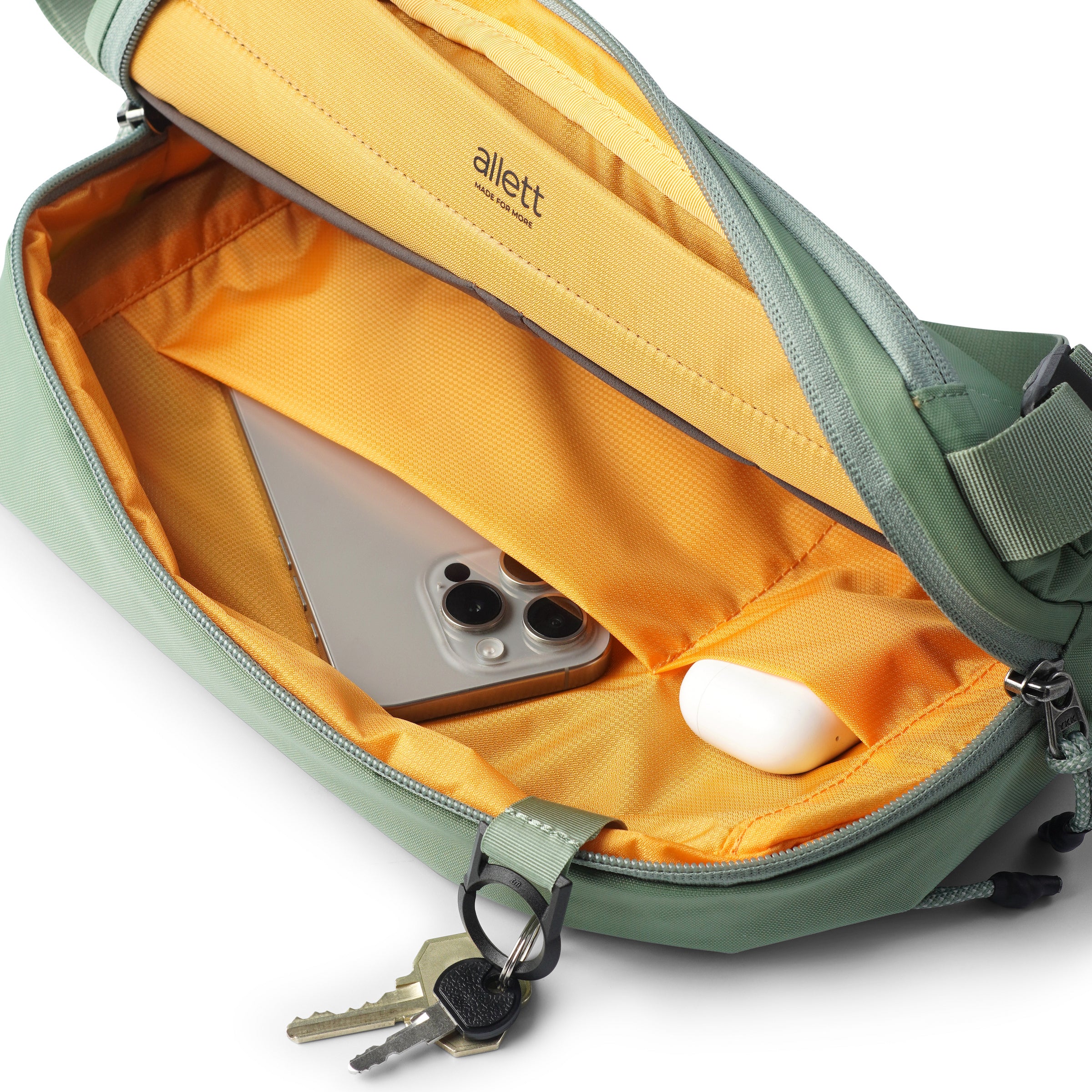 Allett Daily Sling Bag sage-green