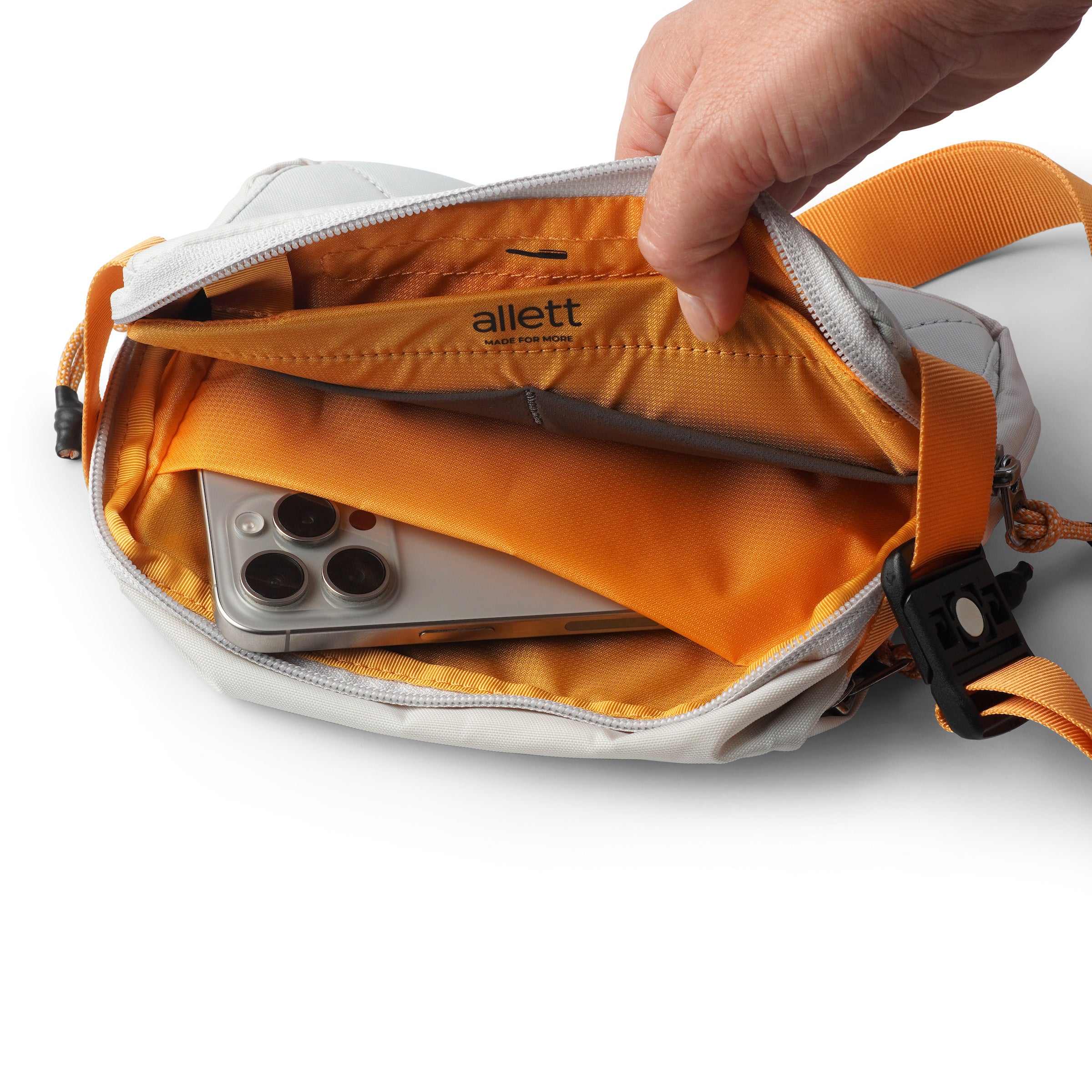 Allett Daily Mini Sling lunar-ash