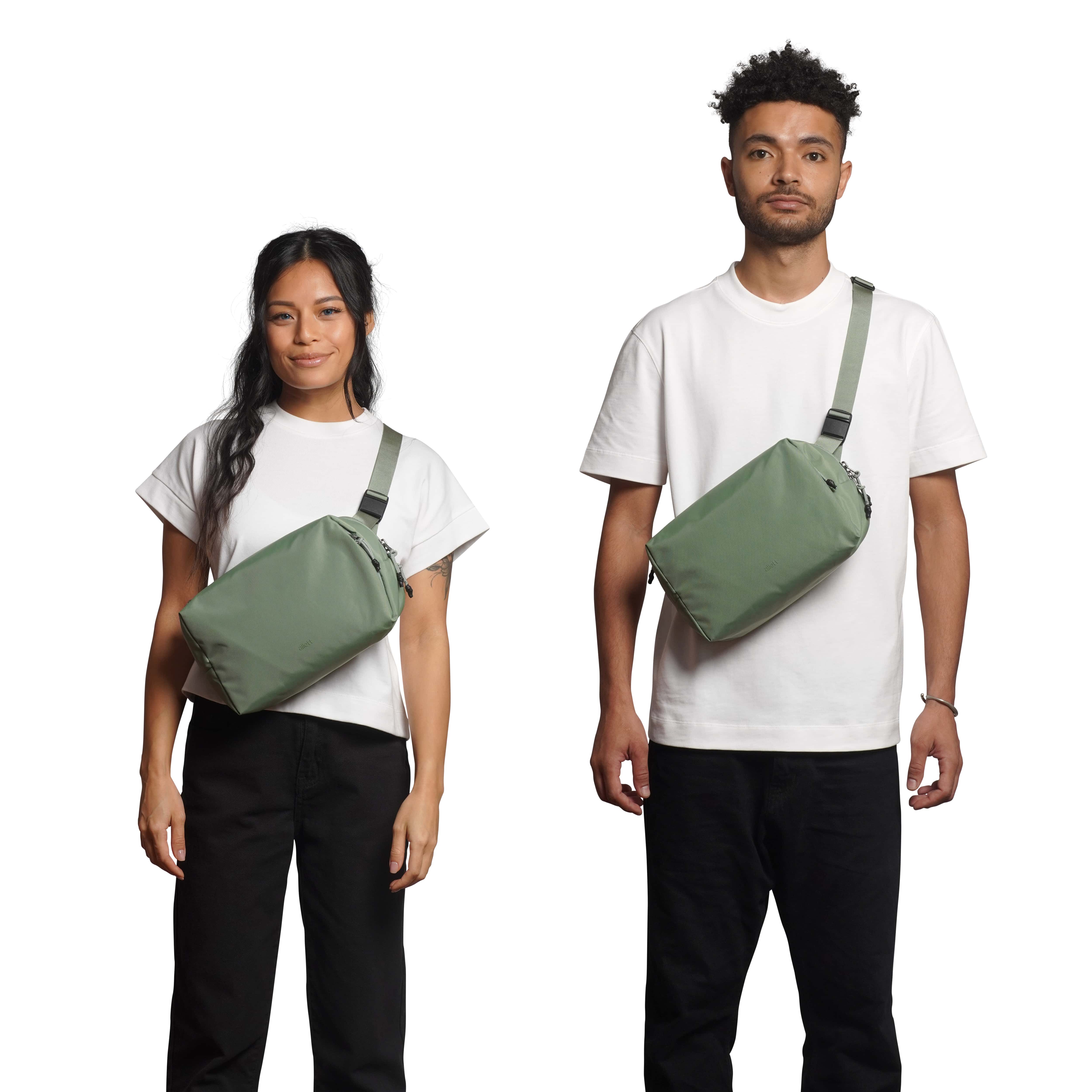 Allett Daily Sling Bag sage-green