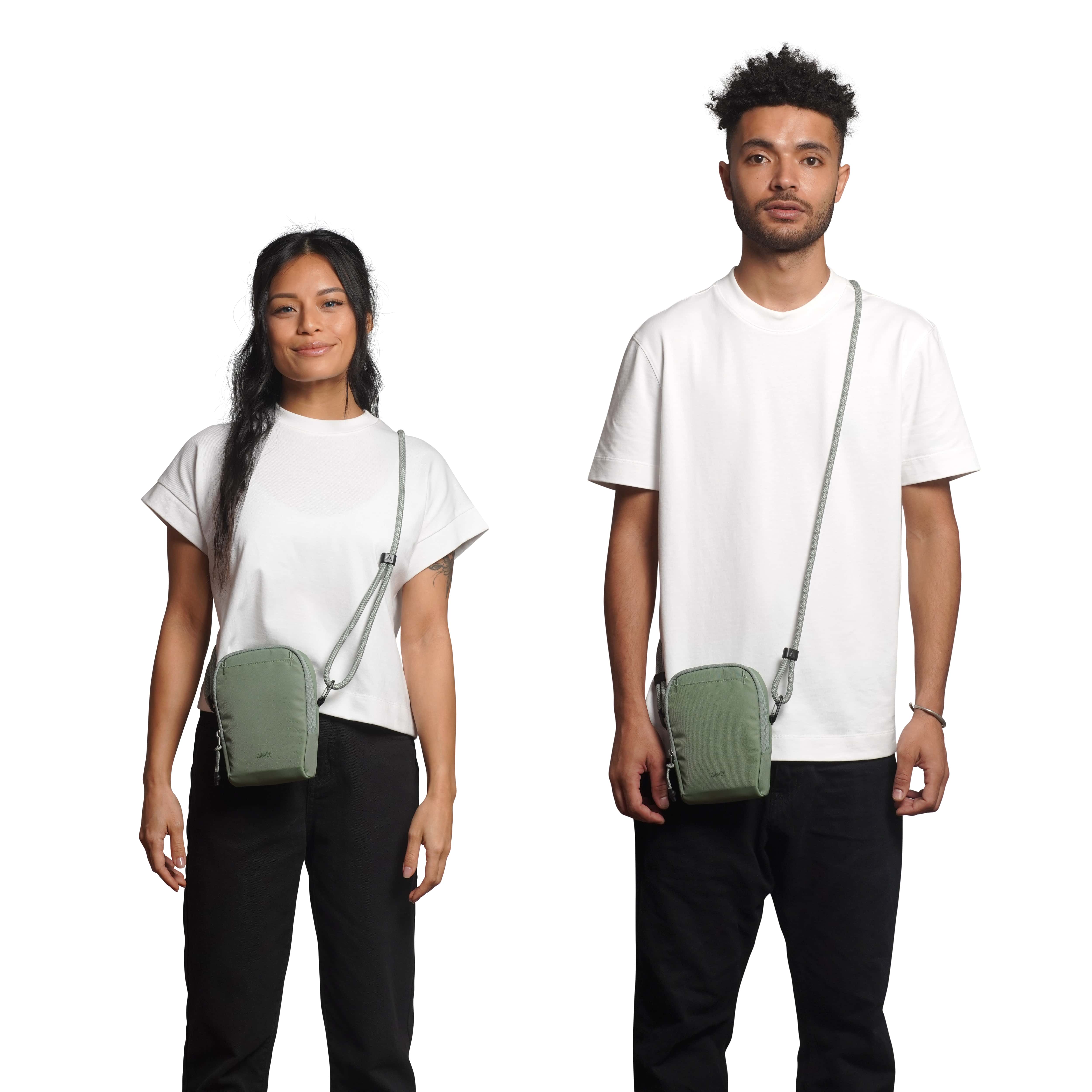 Rope Bag in Sage Green