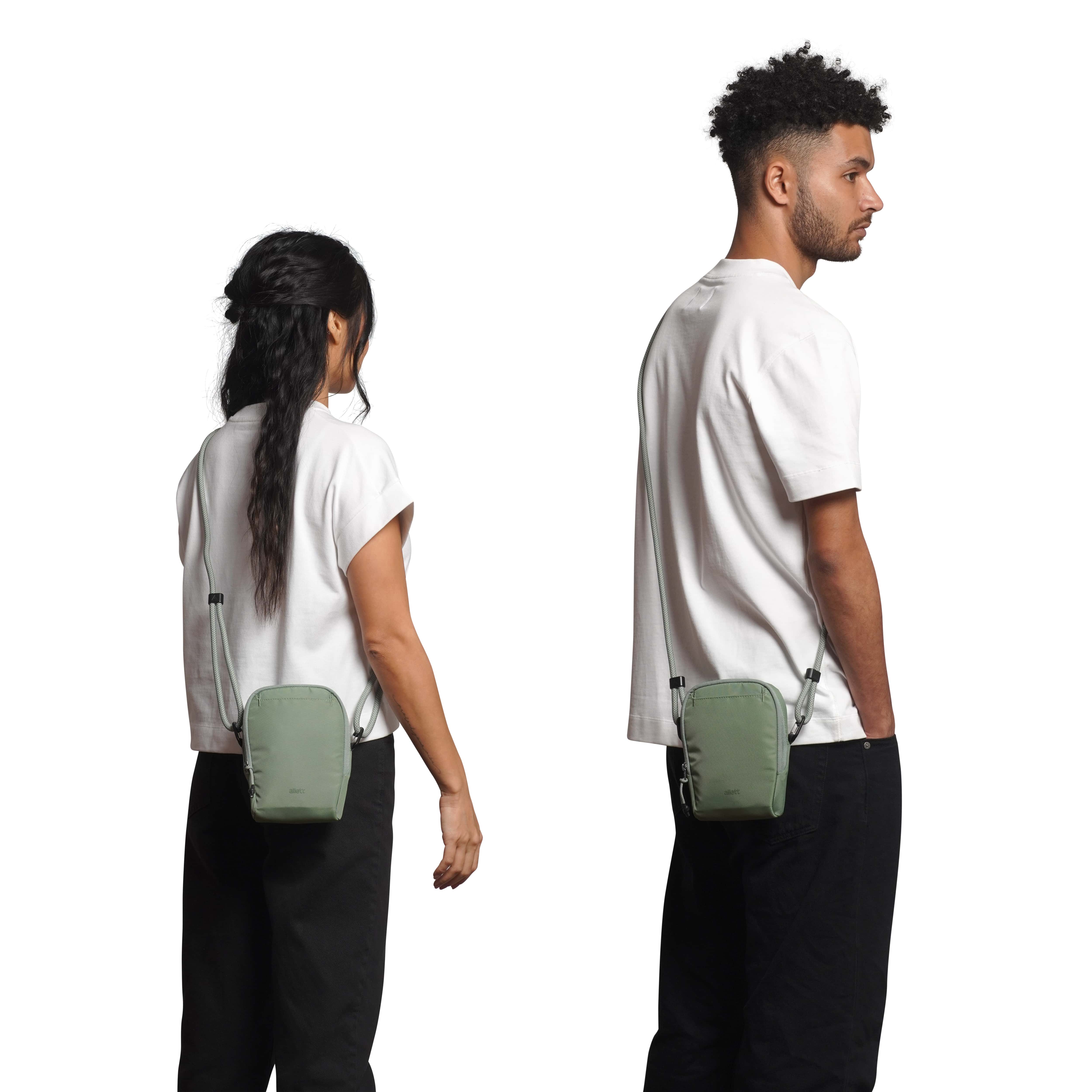 Rope Bag in Sage Green