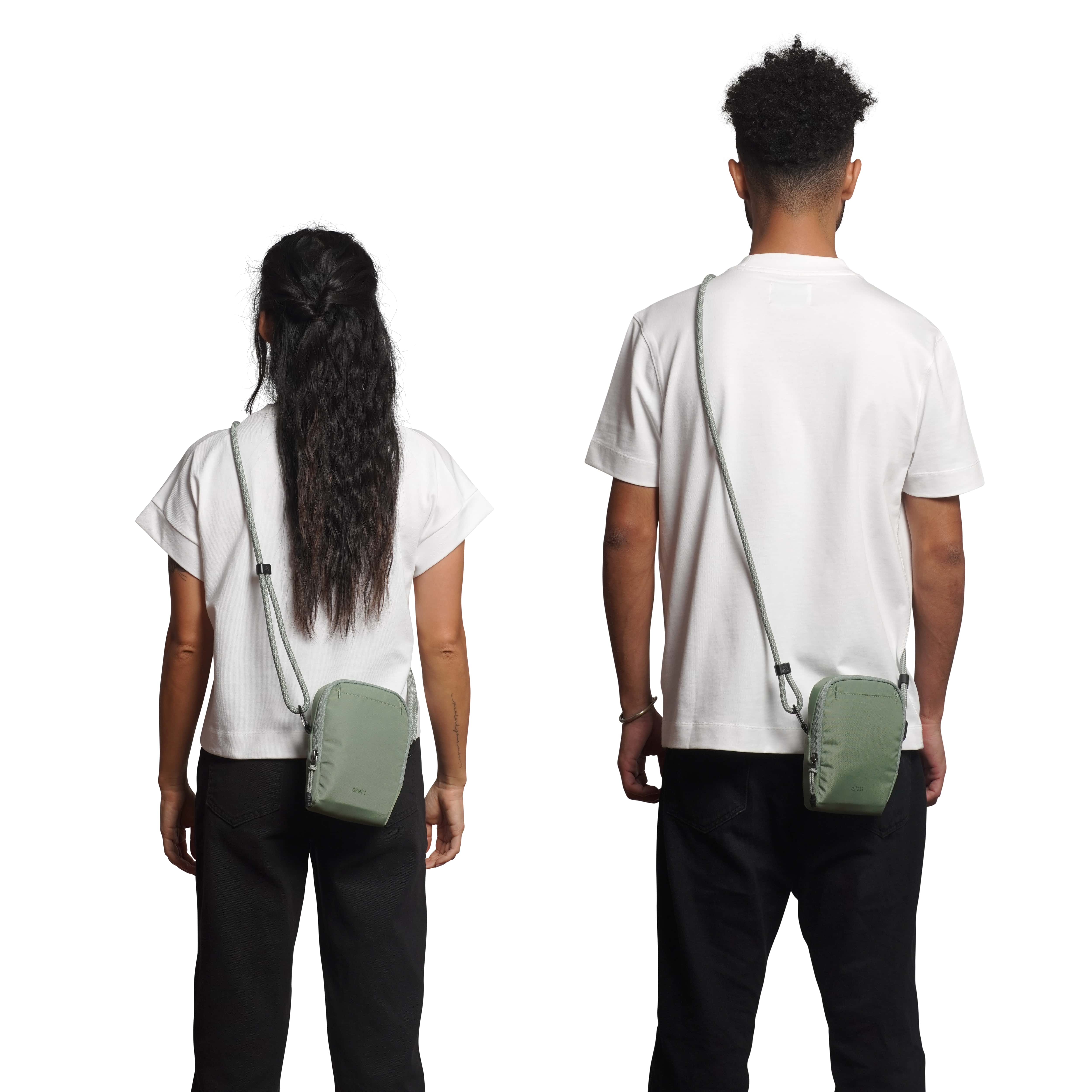 Rope Bag in Sage Green