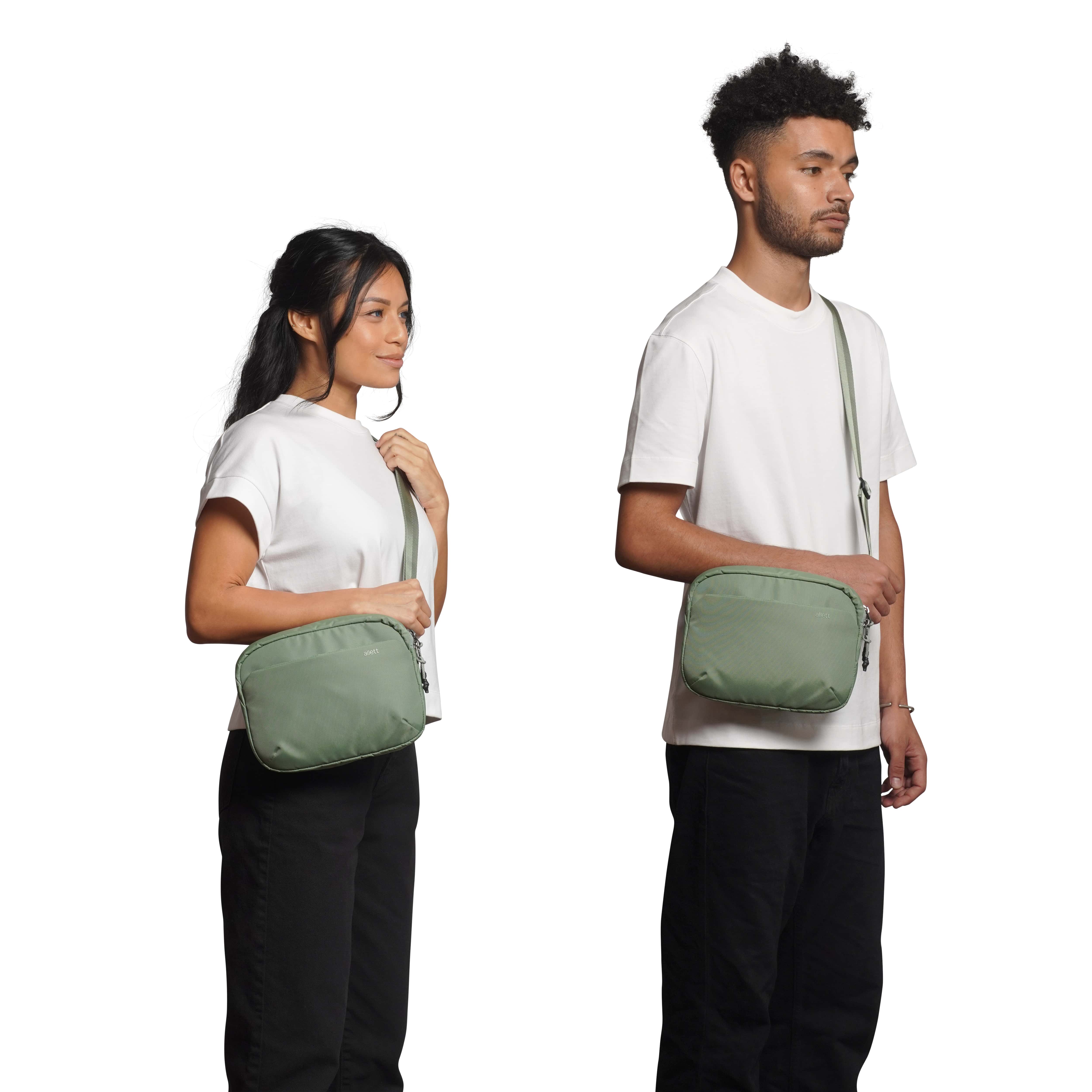 Allett Daily Crossbody Bag sage-green