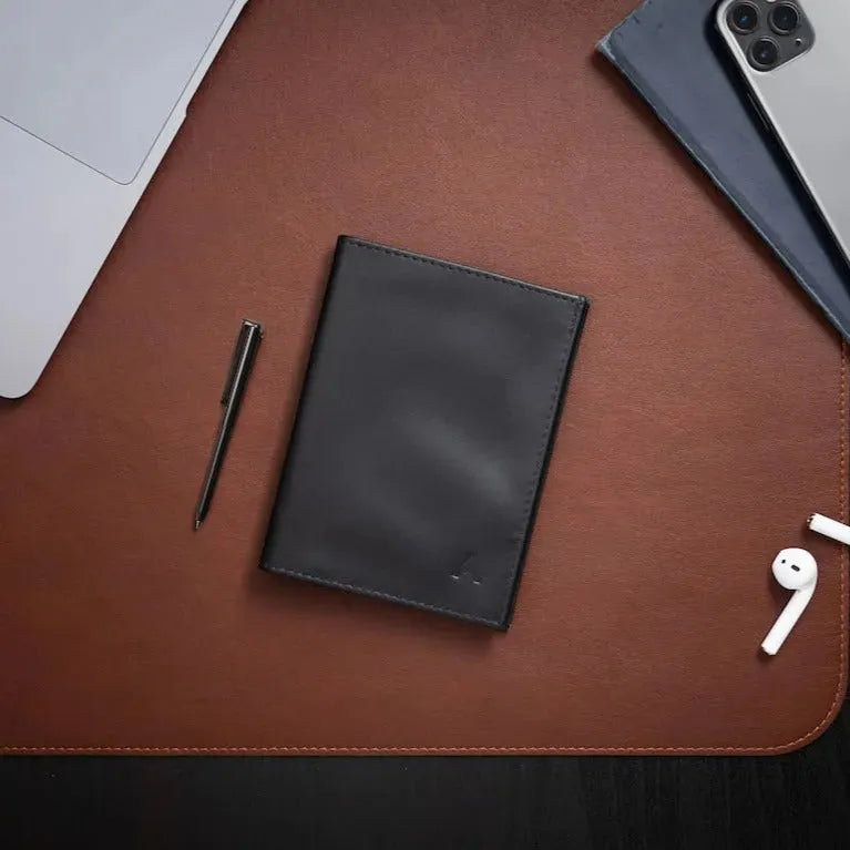 Allett leather original wallet onyx-black