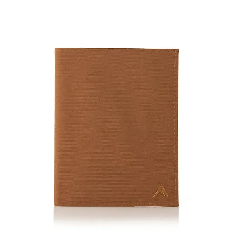minimalist vegan nylon wallet brown brown-mule-collection