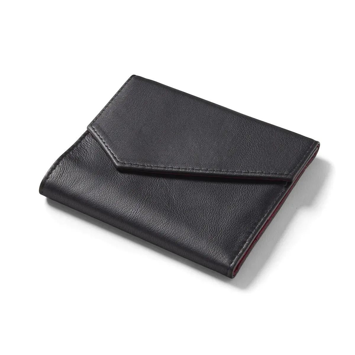 Envelope Wallet Soft Leather with RFID Blocking Protection by Allett - noir