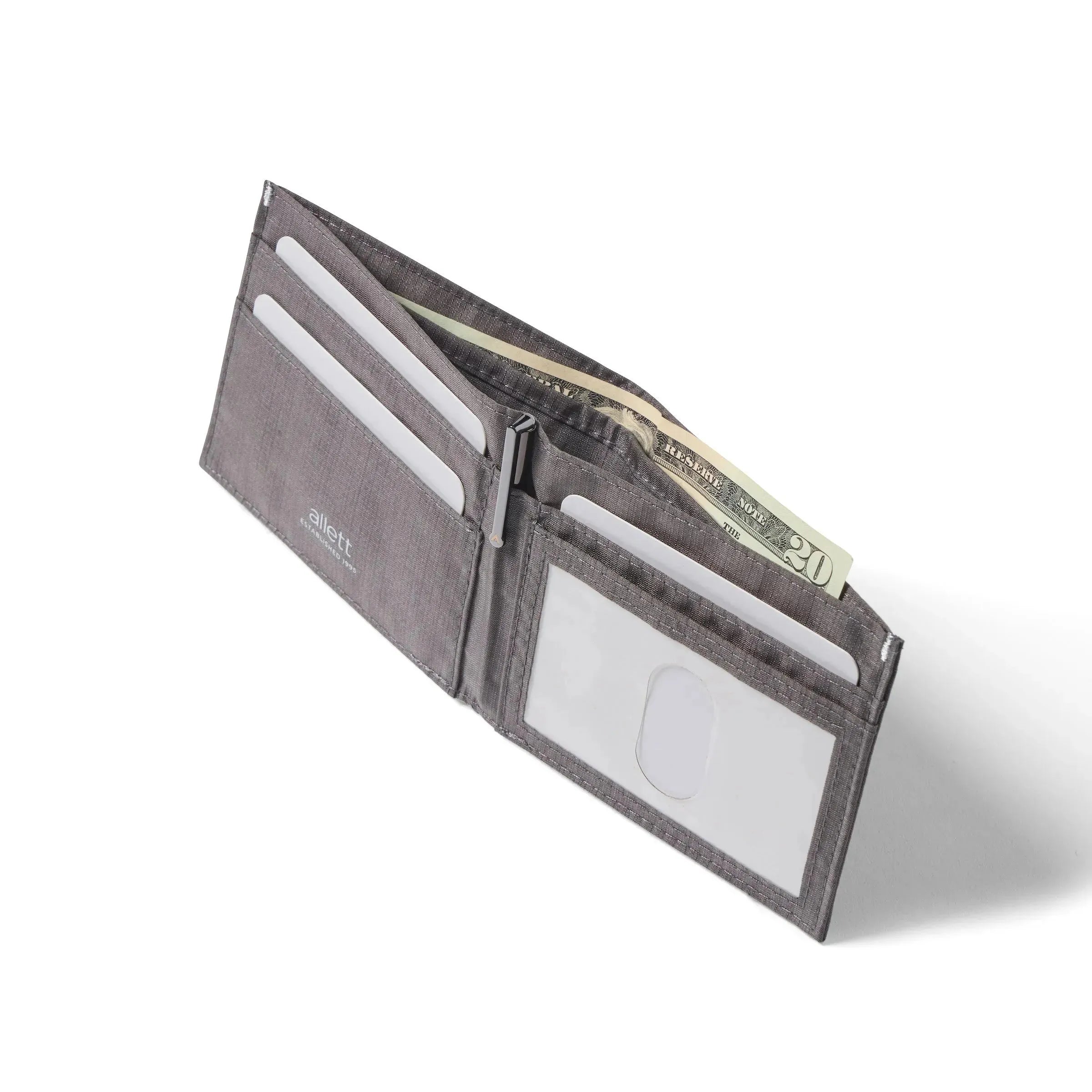Allett ID Wallet charcoal-grey