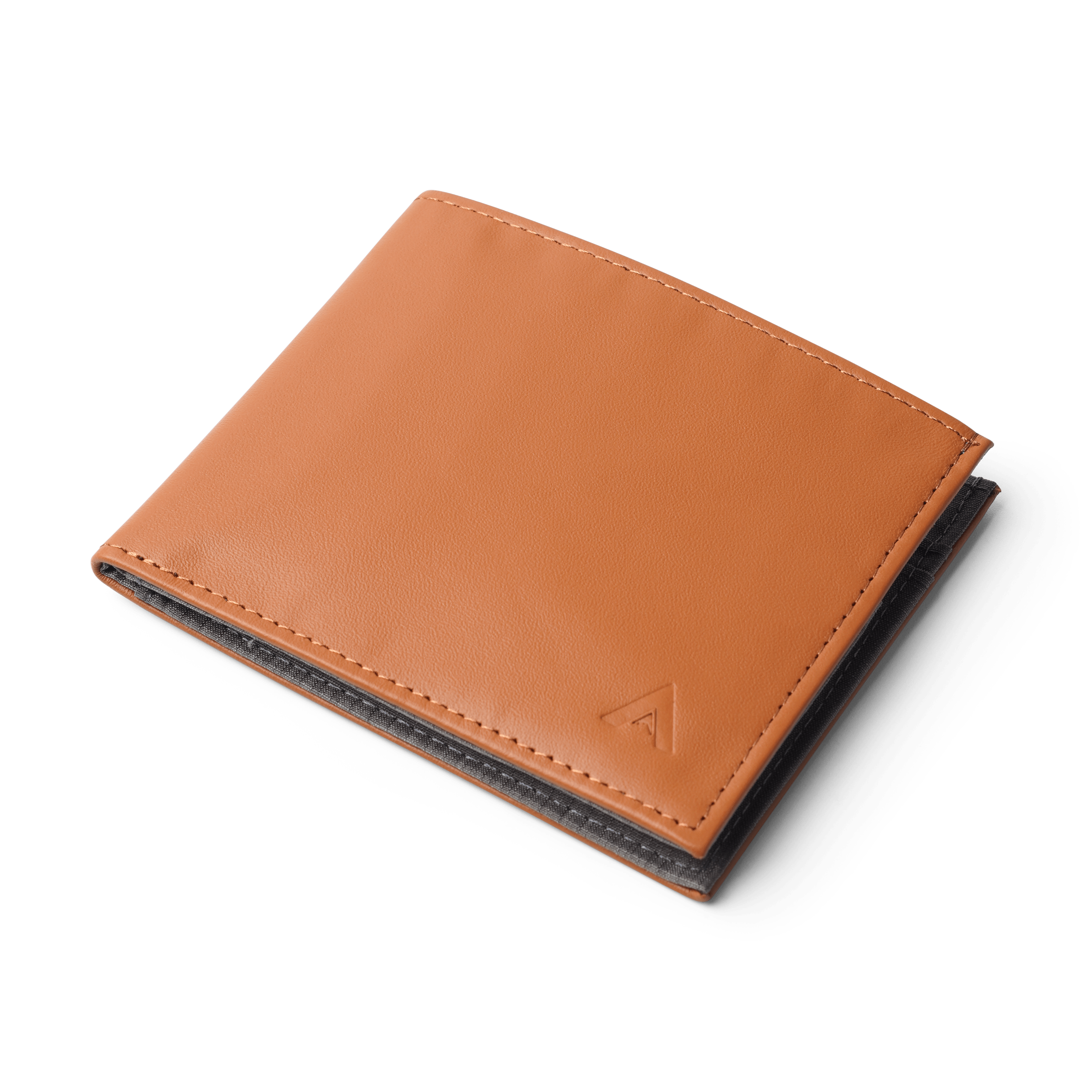 ID Wallet Leather in hazel-brown