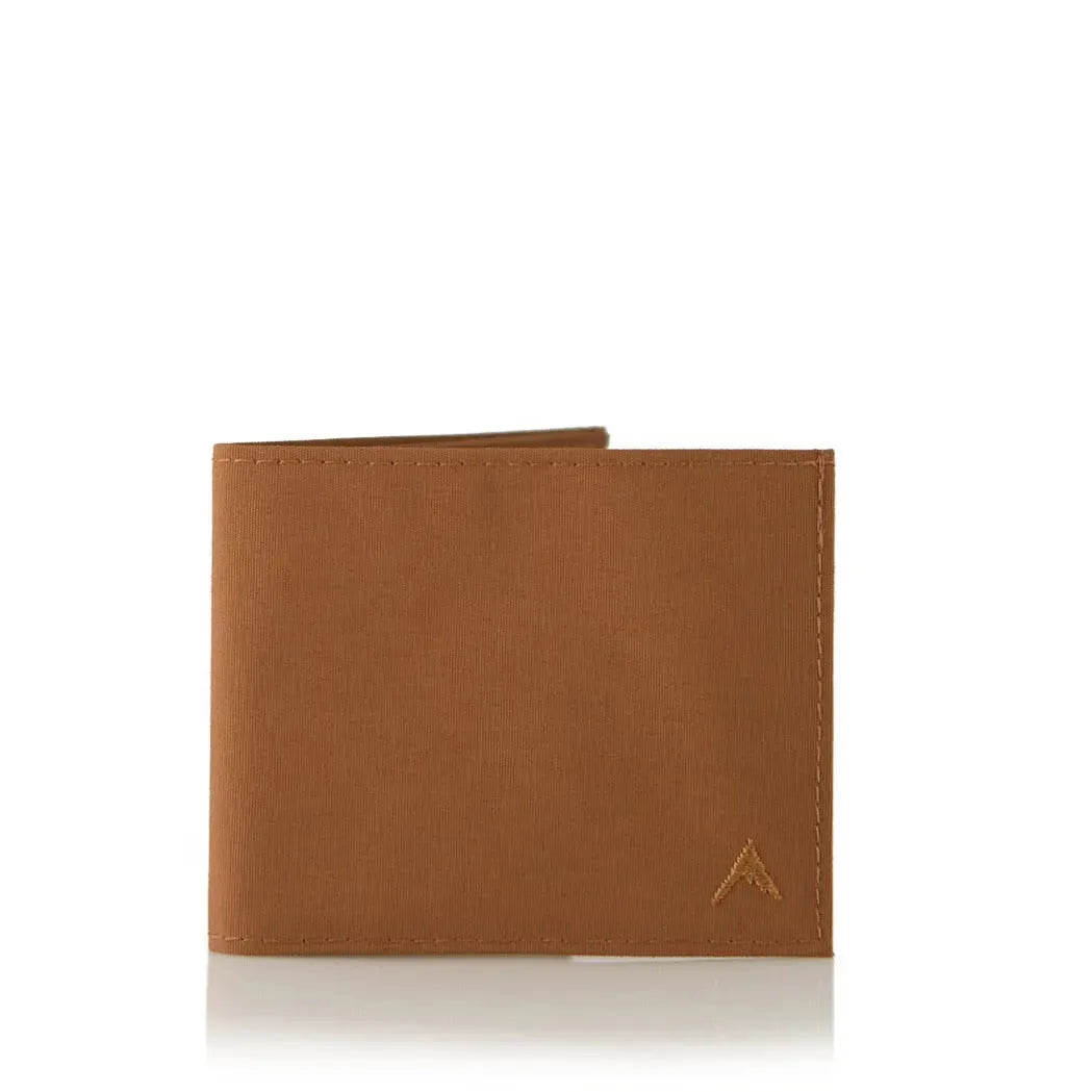 Allett Sport Wallet RFID Nylon Front Pocket Wallet brown brown-mule-collection