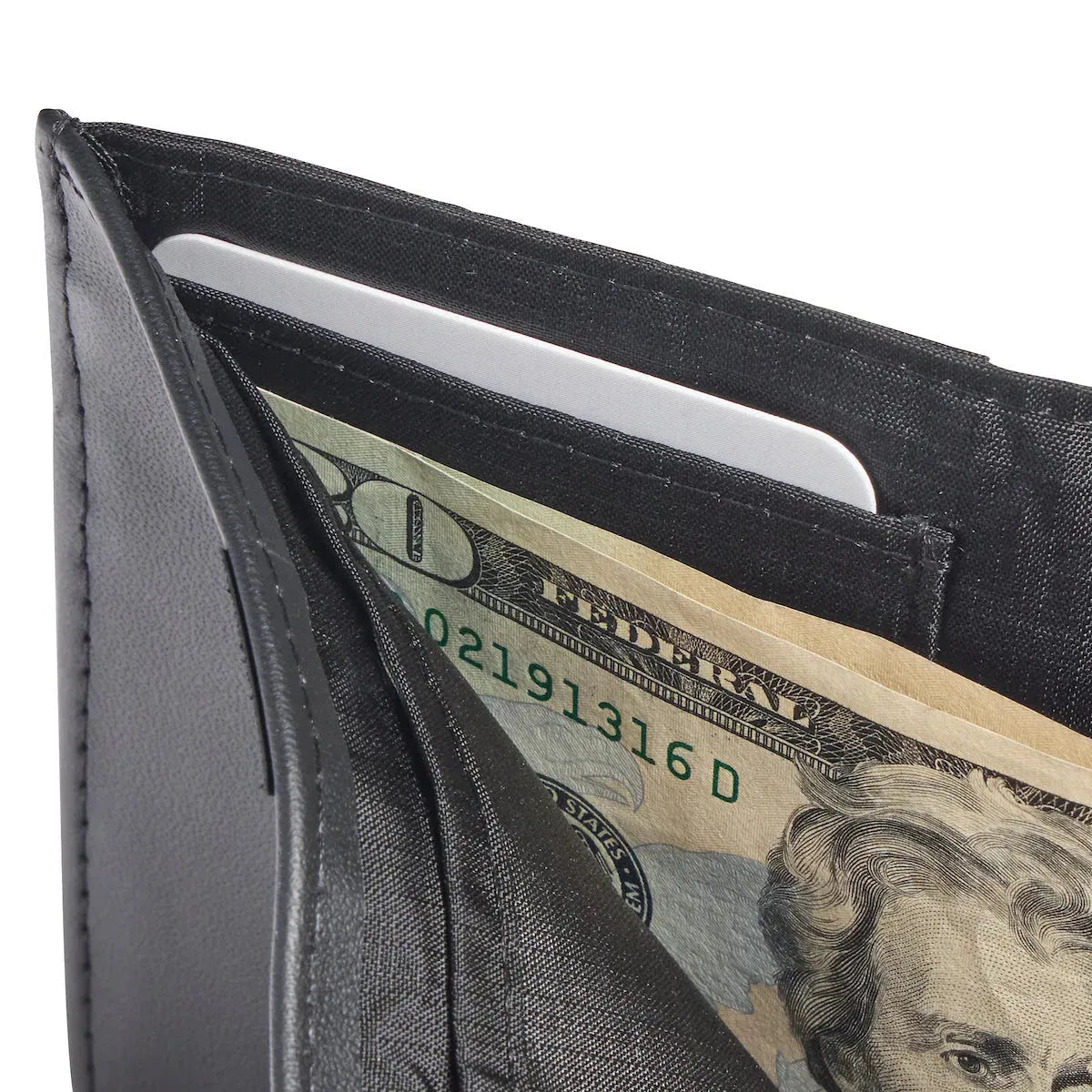 Allett trifold wallet onyx-black