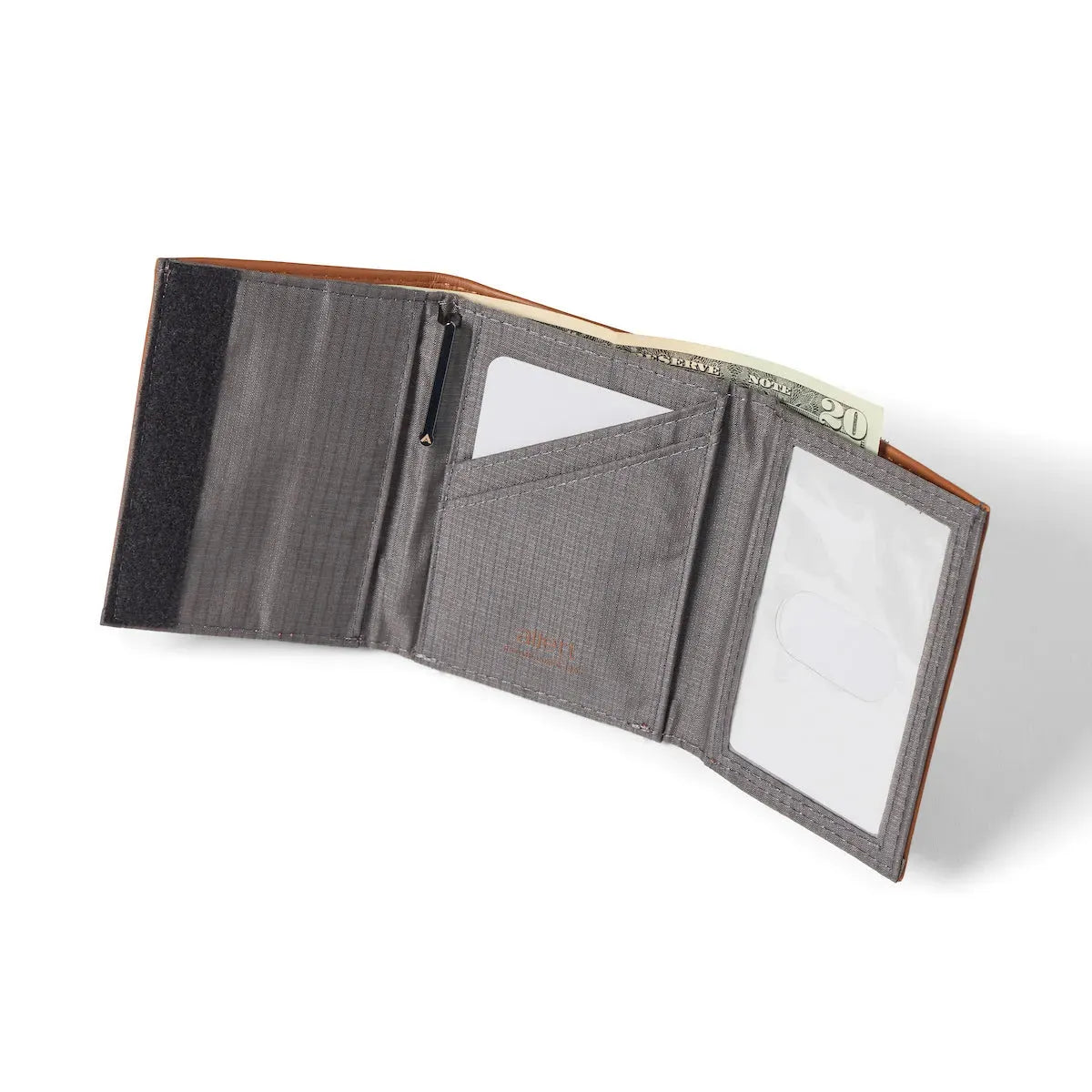 Allett trifold wallet hazel-brown