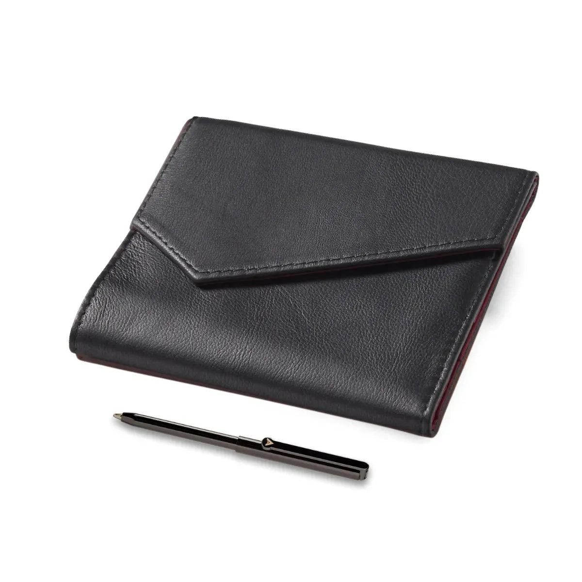 Allett Envelope Wallet with magnet - noir pen