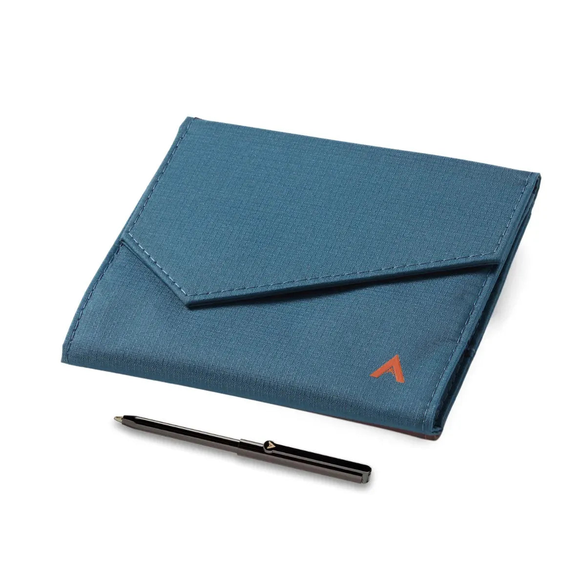 Allett Envelope Wallet with magnet - indigo-blue pen