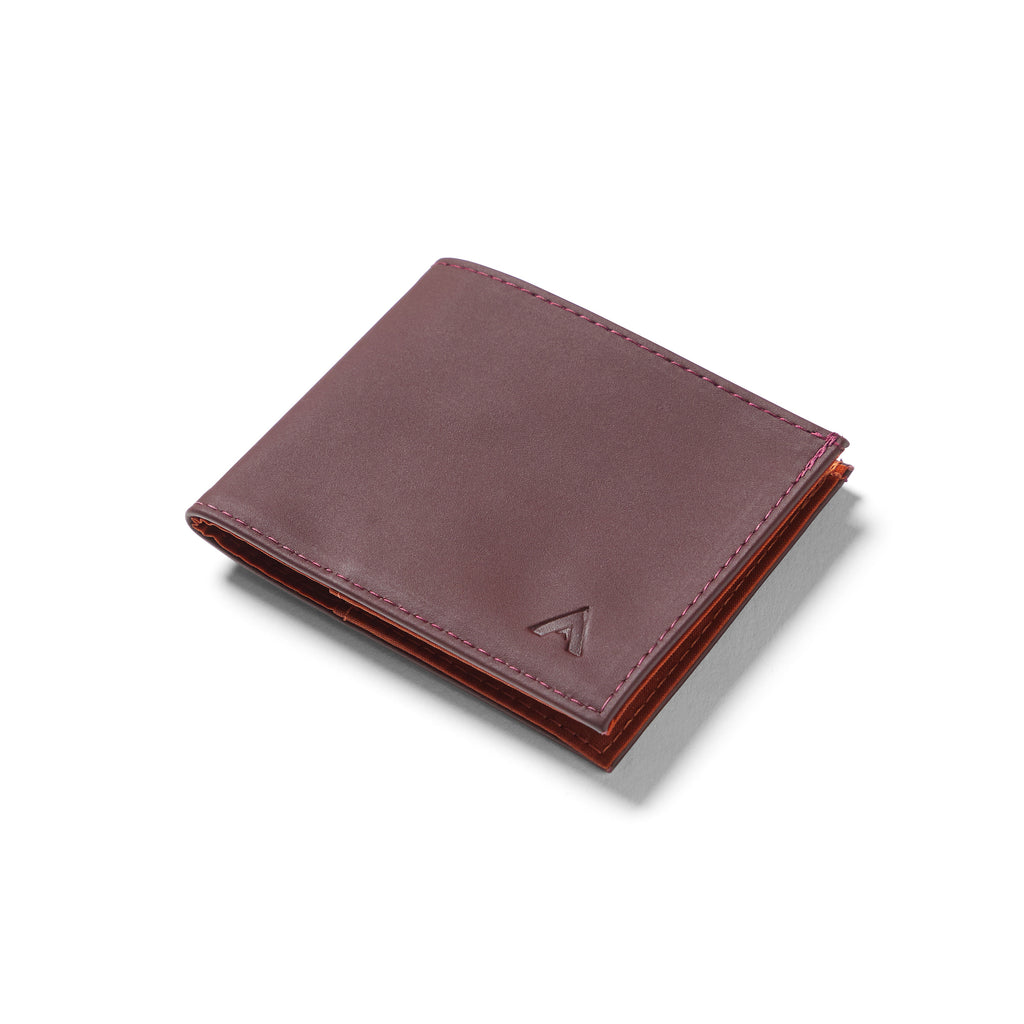 Allett Wallets - Sport Wallet Merlot / RFID Leather