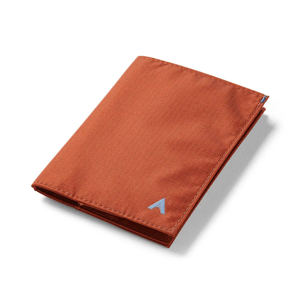 Allett Wallet's Original RFID Blocking Vegan Nylon Wallet in potters-clay