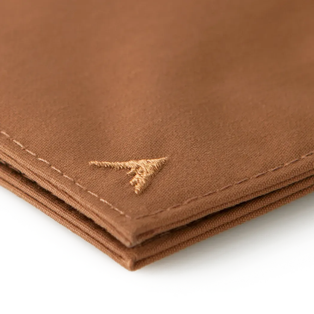 minimalist vegan nylon wallet brown brown-mule-collection